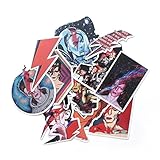 David Bowie Artwork Aufkleber Skateboard Laptop Aufkleber 12pcs