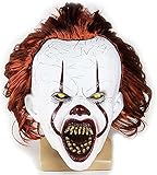 SHIFANQI Gruseliger Clown-Latex-Maske, Joker, gruselig, Halloween-Kostüm, Requisiten, Cosplay, Gesichtsmaske für Erwachsene, Kinder (gruseliger Zahn)