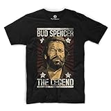 Bud Spencer - LEGEND - T-Shirt (XXL) , Farbe - Schwarz