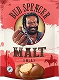 Piasten Bud Spencer Malt Balls 120g – Cremige Malzfüllung umhüllt von knackiger Milchschokolade (1 x 120g)