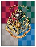 Harry Potter Hogwarts Logo Fleecedecke 100 x 140 cm