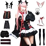 Todoroki Shoto Krul Tepes Cosplay Kleid Krul Tepes Cosplay Outfit Maskerade Kostüm, A, S