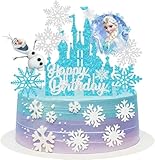 Geburtstag Tortendeko, 8 Stück Cupcake Toppers Kindergeburtstag Deko, Cupcake Toppers Kuchen Deko für Mädchen Kinder Geburtstag Party Dekorationen