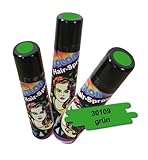 gurimo-tex gmbh FASCHING 30109 Hairspray color grün, Haarspray mit Farbe NEU/OVP