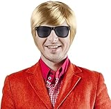 Balinco Set aus Schlagerstar Heino Perücke blond + Sonnenbrille schwarz