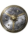 Funidelia | Wikinger Schutzschild 61 cm für Herren und Damen Nordisch, Walküre, Barbaren, Vikings - Farben: Bunt, Zubehör für Kostüm - Lustige Kostüme für Deine Partys