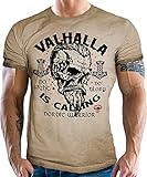 Herren T-Shirt für Wikinger Nordmann Keltic Fans der nordischen Mythologie - Nordic Warrior