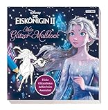 Disney Die Eiskönigin 2: Mein Glitzer-Malblock: Dicke Glitzerlinien helfen beim Ausmalen!