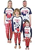 Disney Damen Schlafanzug Minnie Mouse Weiß X-Large