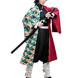 CR ROLECOS giyuu tomioka cosplay Kostüm für Japanischer Anime 3XL