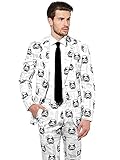 Opposuits STAR WARSTM Suit - Official StormtrooperTM Costume Comes With Pants, Jacket and Tie, StormtrooperTM, 54
