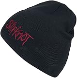 Slipknot Logo Unisex Mütze schwarz 100% Polyacryl Band-Merch, Bands, Festival