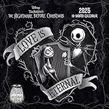 Pyramid – The Nightmare before Christmas 2025 Broschürenkalender, 30x30cm, Kalender für Fans des kultigen Animationsfilm, Monatsübersicht, nachhaltig nur mit Papierumschlag