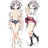 FZYUYU Der Hentai-Prinz und die steinerne Katze Tsukiko Tsutsukakushi Ganzkörperanimation Kissenbezug Dakimakura, 150x50cm Pfirsichhaut/2WAY Favorit von Otaku- und Anime-Fans