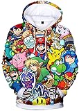 Silver Basic Damen Sweatshirt Hoodies Super Hot Game Kinder Kleidung 3D Drcuk Kapuzenpullover,0813-L1