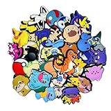 AhLmA 35-teilige Croc Anstecker Schuhanstecker Croc Anstecker Anime Schuh Charms Croc Sticker set Croc Kinder Stecker für Kinder, Jungen, Mädchen, Teenager und mehr