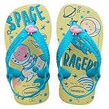 Havaianas Unisex Baby Peppa Wutz Beige Flipflop, 25-26