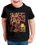 CottonCloud Strong Punch T-Shirt für Kinder Saitama one Anime Punch Cosplay, Größe:152