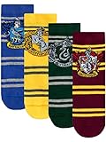 Character Harry Potter Kinder Socken, Mehrfarbig, 37-40 cm (5-8 US), 4er Pack