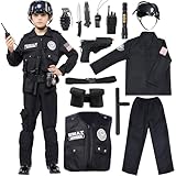 Spooktacular Creations Halloween SWAT Officer Kostüm Pretend für Kinder