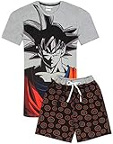 Dragonball Z Goku Charakter Herren -Pyjama Kurze oder Lange Beinoptionen S