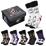 Disney Nightmare Before Christmas Damen Socken, 6er Pack – Geschenke für Frauen