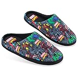 Marvel Hausschuhe Herren Avengers Haus Schlappen Herren und Jungen Teenagers 39-48(numeric_39)
