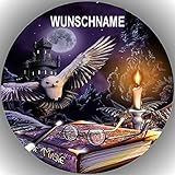 Fondant Tortenaufleger Tortenbild Geburtstag kompatibel mit H_arry P_otter K49 personalisierbar mit Wunschname