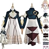GeRRiT Violet Evergarden Cosplay Costume Women's Anime Cosplay Costume Uniform Dress Outfit