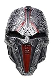 Xcoser Cosplay Kostüm Maske Dunkel Grau Harz Helm Film Verrücktes Kleid Replik für Erwachsene Halloween Zubehör