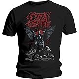 T-Shirt # M Black Unisex # Angel Wings