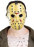 Funidelia | Jason Freitag der 13. Maske 100% OFFIZIELLE für Herren und Damen Friday the 13th, Horrorfilm, Horror - Farben: Beige, Zubehör für Kostüm - Lustige Kostüme für deine Partys