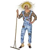Kostüm Vogelscheuche Udo Gr. 50- 60 Latzhose Hemd Mottoparty Garten Karneval (54/56)