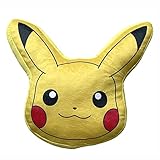 Konturen-Kissen Pikachu | 40 x 40 cm | 3D Kissen | Pokemon | Dekokissen