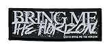 Bring Me The Horizon Horror Logo Aufnäher BMTH Patch Gewebt & Lizenziert !!