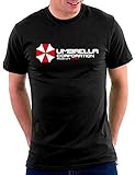 Umbrella Resident Evil T-Shirt, Größe XXL, Schwarz