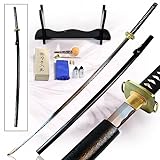 Sephiroth Masamune Schwert - Handgeschmiedet, Set, Final Fantasy Schwert, Odachi, Samurai Schwerter scharf echt, 167,5 cm, Katana Schwert mit Schwertpflegeset für Final Fantasy Cosplay