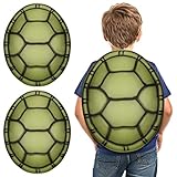TOYANDONA 2 Stücke Schildkrötenpanzer Kostüm Requisiten für Kinder Schildkrötenpanzer Rucksack Eva Schildkrötenpanzer Leistung Kostüm Grüne Schildkrötenpanzer