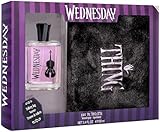 Wednesday Geschenkset EDT 100 ml und Plüsch-Kulturbeutel
