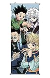 CosplayStudio Großes Hunter x Hunter Rollbild | Kakemono aus Stoff | Poster 100x40cm | Motiv: Hunter