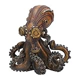 Nemesis Now Octo-Steam Figur 15 cm, bronzefarben, Kunstharz, 21 cm