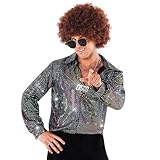 Morph 70er Hemd Herren, Hemd Karneval Herren, 70 er Jahre Kleidung, Schlagermove Hemd, 70 Jahre Outfit Herren, Disco Hemd - XL
