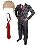 AUFTRAGSKILLER KOSTÜM = VON ILOVEFANCYDRESS=ERHALTBAR IN 5 VERSCHIEDENEN GRÖSSEN= DIESES KOSTÜM IST 4 TEILIG= BEINHALTET EINEN GANGSTER NADELSTREIFEN HOSENANZUG + EINE BREITE ROTE KRAWATTE UND EINE GLATZENKAPPE=///GRÖSSE-XXL/60-62