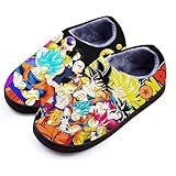 Bukbag Anime One Piece Fuzzy-Hausschuhe, geschlossene Rückseite, Gummisohle, Plüsch-Hausschuhe, Slip-On-Schuhe, warme Hausschuhe für Damen und Herren-DB All||45