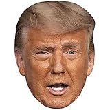 Donald Trump (Eyebrow) Maske aus Karton