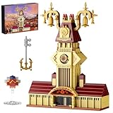Millionspring Uhrturm-Bausteinset, kreatives Turmbausteinset, sammelbares Bauspielzeug-Geschenk für Spielefans, Erwachsene, Freunde (885 PCS)
