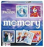 Ravensburger - 20890 - Disney Frozen Memory, der Spieleklassiker für alle Frozen Fans, Merkspiel für 2-8 Spieler ab 3 Jahren