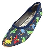 Beck Unisex Kinder Dinosaurus Gymnastikschuhe, Blau, 31 EU