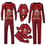 Pyjamas Familie Weihnachten Jumpsuit Weihnachtspyjama Pyjama Weihnachten Schlafanzüge Baby Kinder Mama Papa Familie Weihnachten Pyjamas Set Family Weihnachts Sleepwear Schlafshirt
