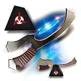 Swords and more Star Trek - Klingon Mek'Leth mit Ständer, Brieföffner, Miniaturschwert, Ehrenschwert, Stahl, Meklektisch, Makleth Schwert, Dekoration, Geschenk